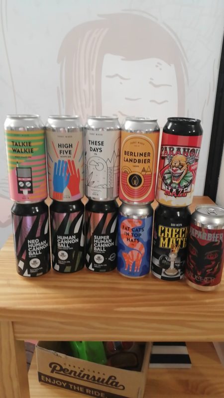 El gato que bebía cerveza