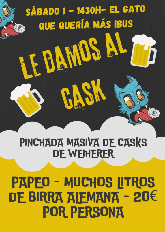 El gato que bebía cerveza