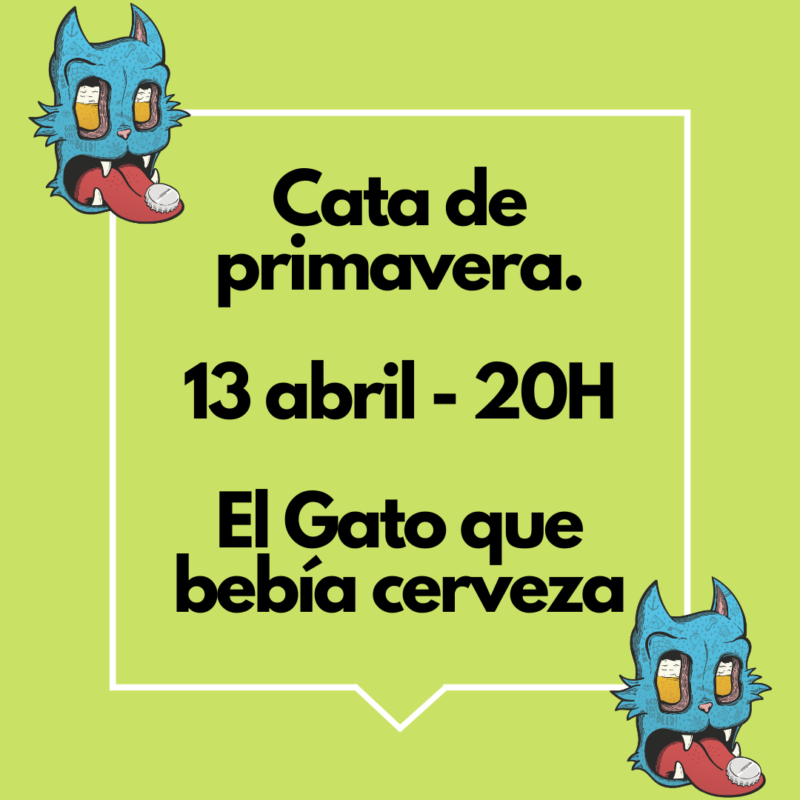 El gato que bebía cerveza