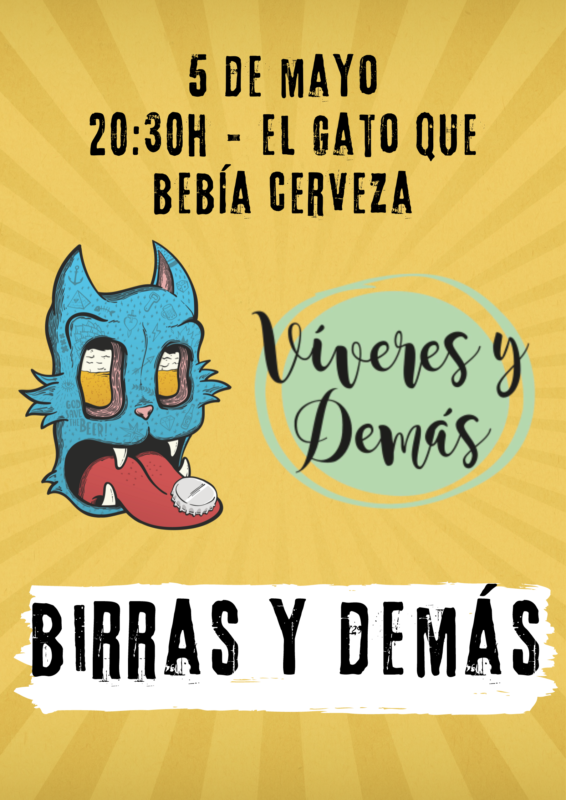El gato que bebía cerveza