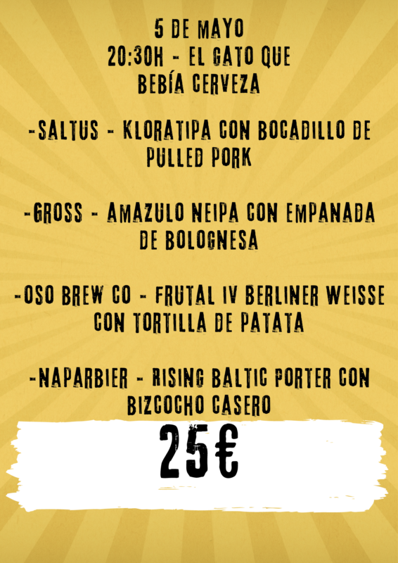 El gato que bebía cerveza