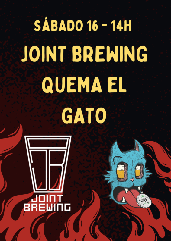 El gato que bebía cerveza