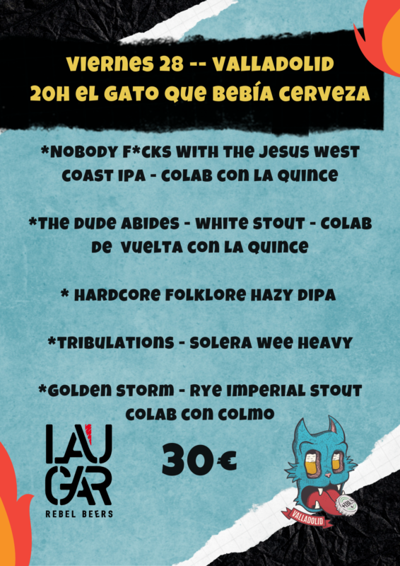 El gato que bebía cerveza