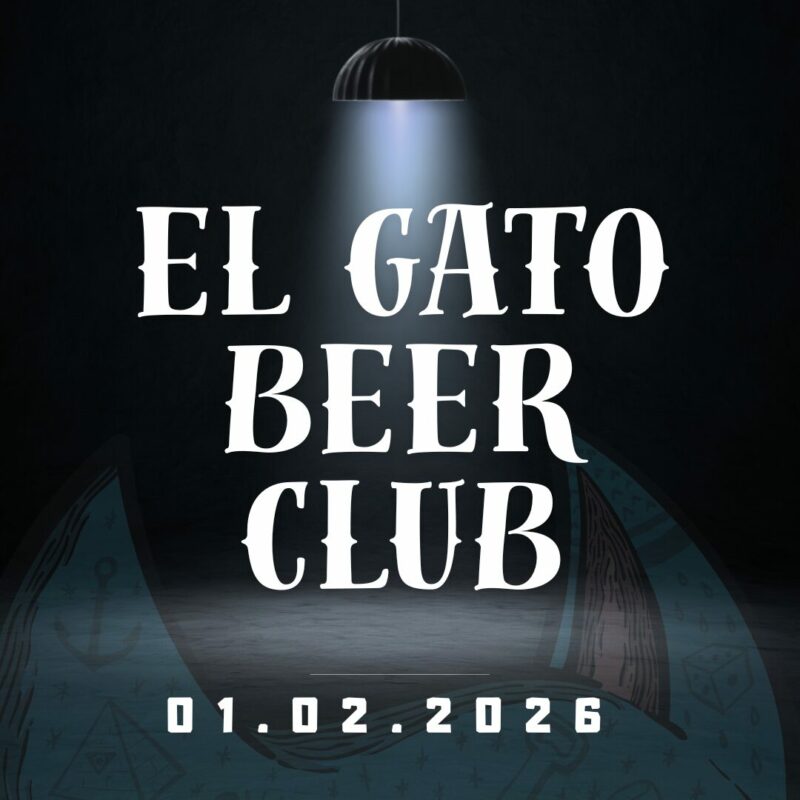 El gato que bebía cerveza